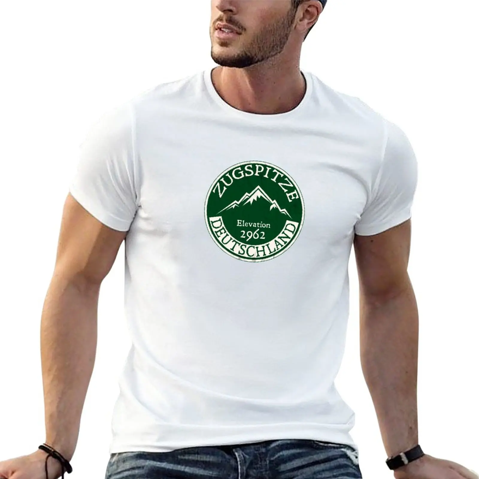 Ski ZUGSPITZE Deutschland Skiing Mountain Germany Garmisch-Partenkirchen T-Shirt quick-drying t-shirt workout shirts for men