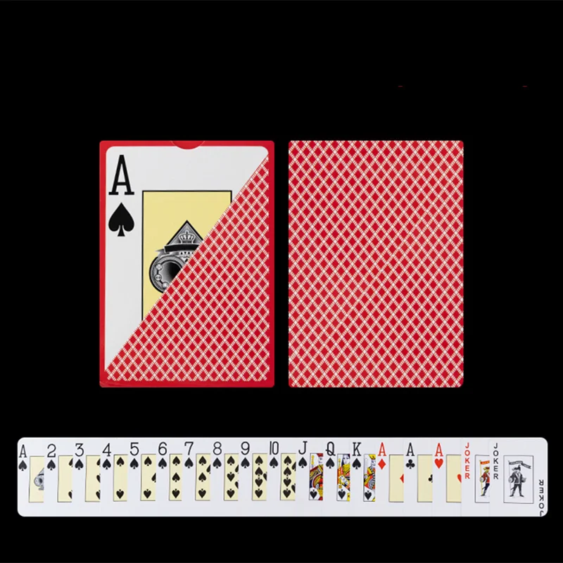 Multiplayer Game Card  Creative PVC Card  Waterproof Poker Plastic Durable Poker Magic Tool  Playing Cards