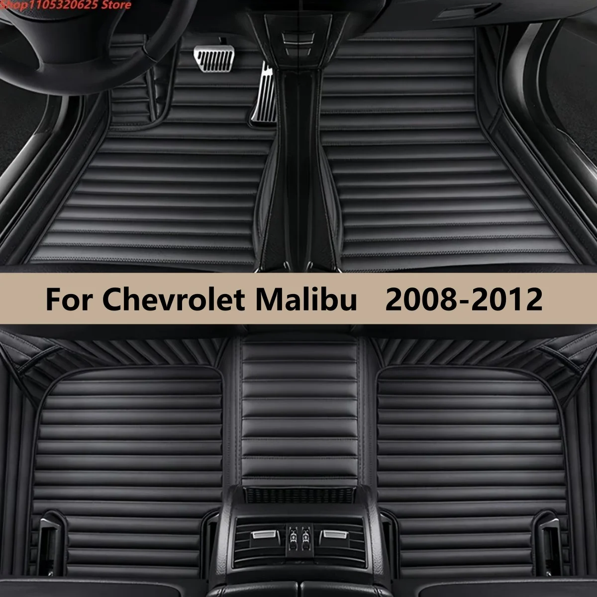 

Автомобильные коврики для Chevrolet Malibu 2008-2012, кожаные, водонепроницаемые, противоскользящие, аксессуары для авто