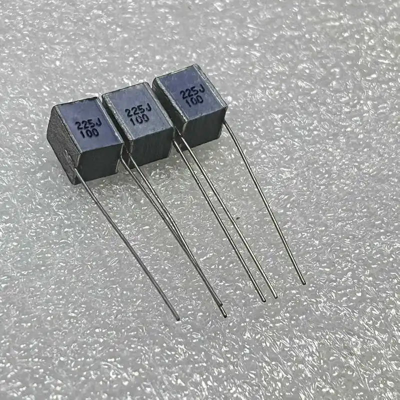 10PCS/LOT EPCOS 225J 2.2UF 100V Thousand Layer Cake Coupled Frequency Division Infinite Capacitor Pin Distance P-7.5