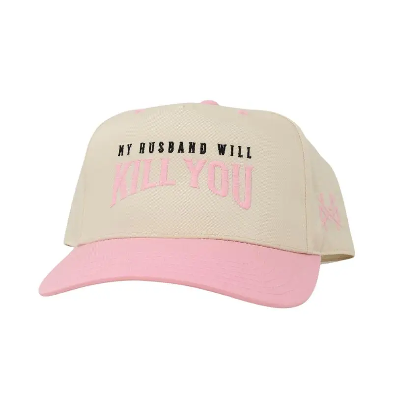 My Husband Will Kil You Embroidered Trucker Hat