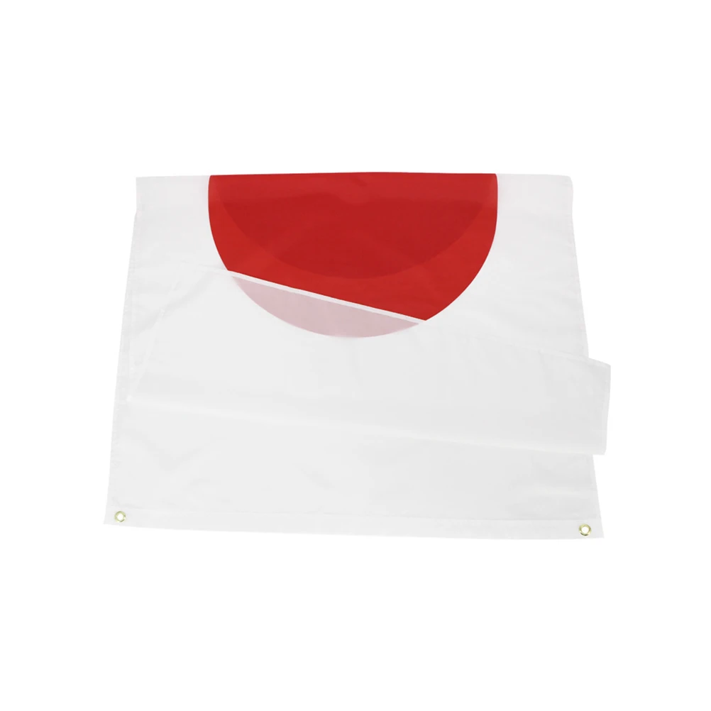 

Japanese Flag 90X150Cm Patriotic Cheering Banner Durable Polyester Party Sports Event Parade Game National Decoration White