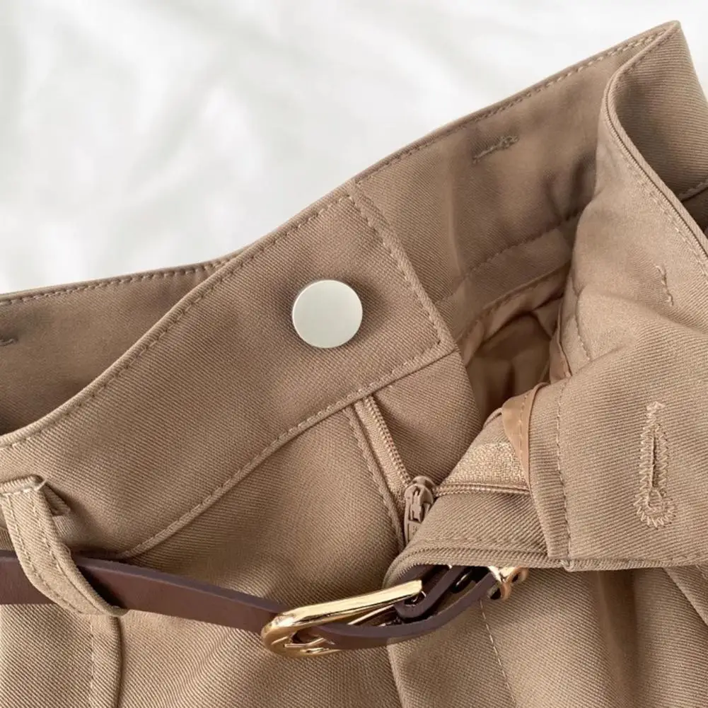 

Женский костюм, шорты с высокой талией, повседневные шорты на молнии с карманами, облегающие универсальные летние шорты трапециевидной формы с высокой талией