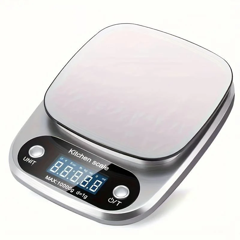 High Precision Kitchen Scale 10kg Electronic Jewelry Food Baking Scale Multifunction Measuring Tool Gram Scale Lcd Display view 7