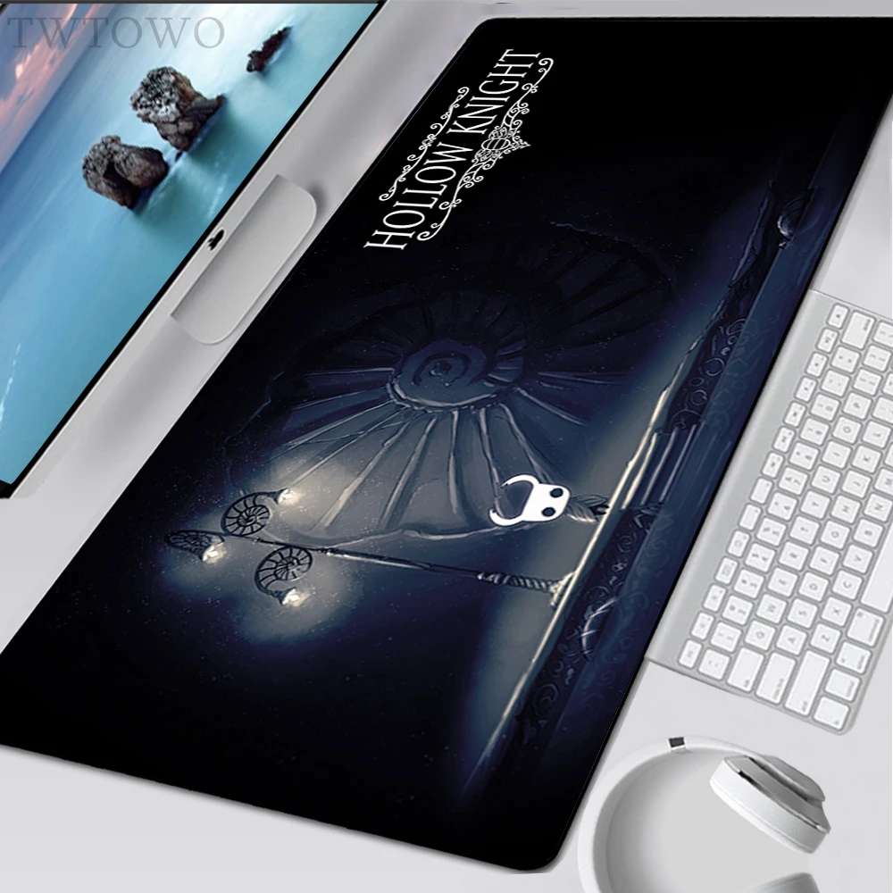 

Mousepad Home New Computer HD Mouse Mat Desk Mats Hollow Knight Anti-slip Laptop Soft Natural Rubber Mice Pad