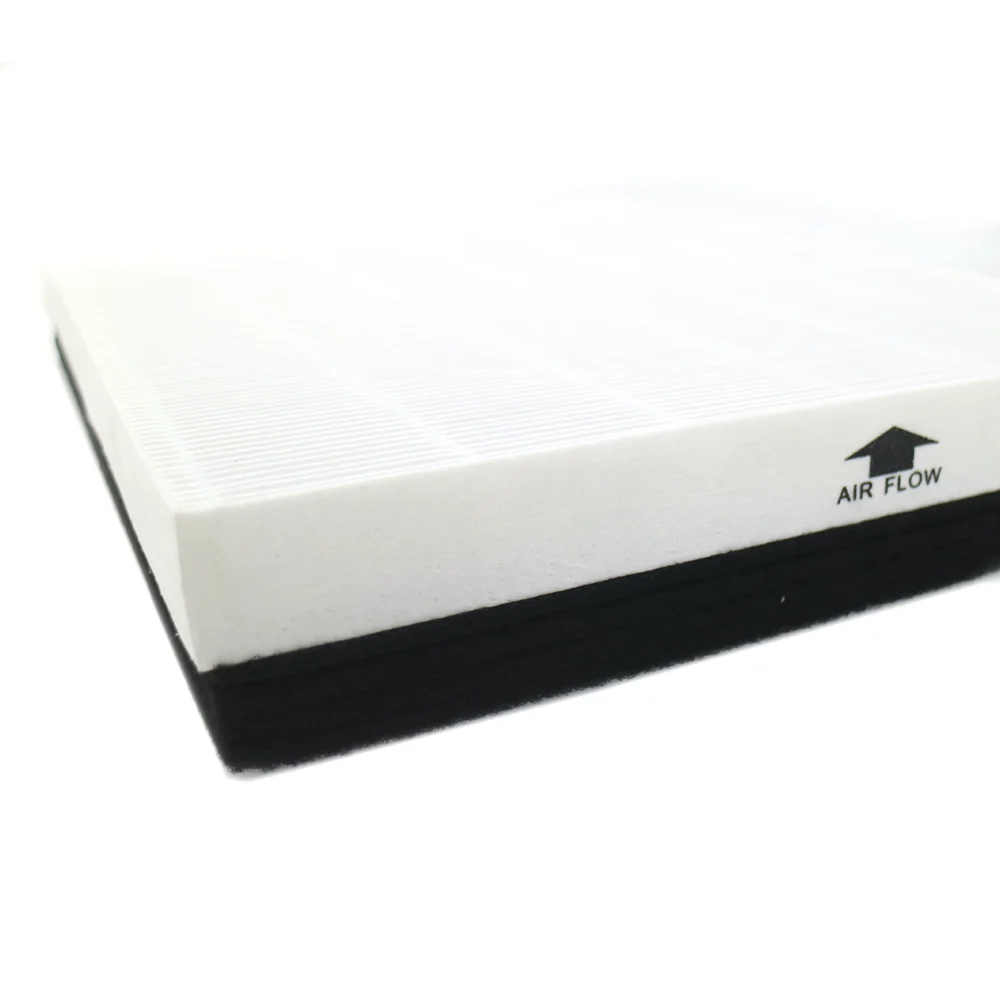 4 قطع من أجزاء تنقية الهواء من الكربون المسبق وقطعة واحدة من فلتر HEPA الرئيسي لـ Winix 115115   5300 5500 6300