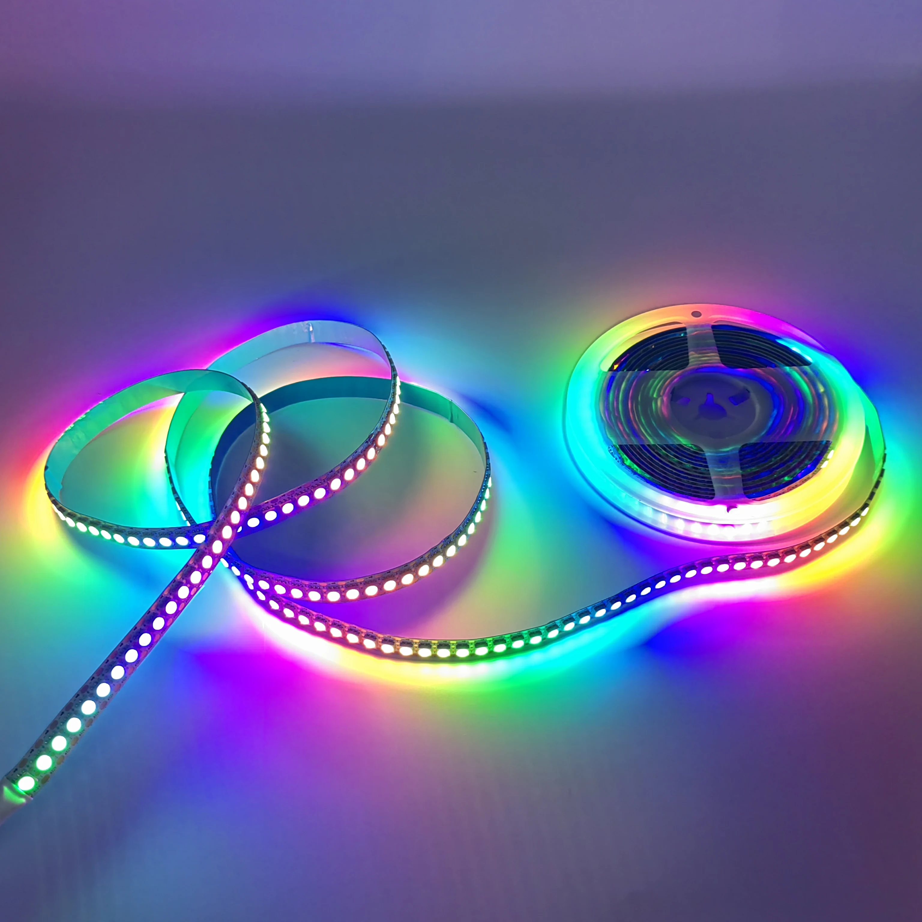WS2815 WS2812 5V DC12V 30D 60D 144D Addressable Light Strip IP20 IP65 IP67 Light Emitting Diode 2815 RGB Smart