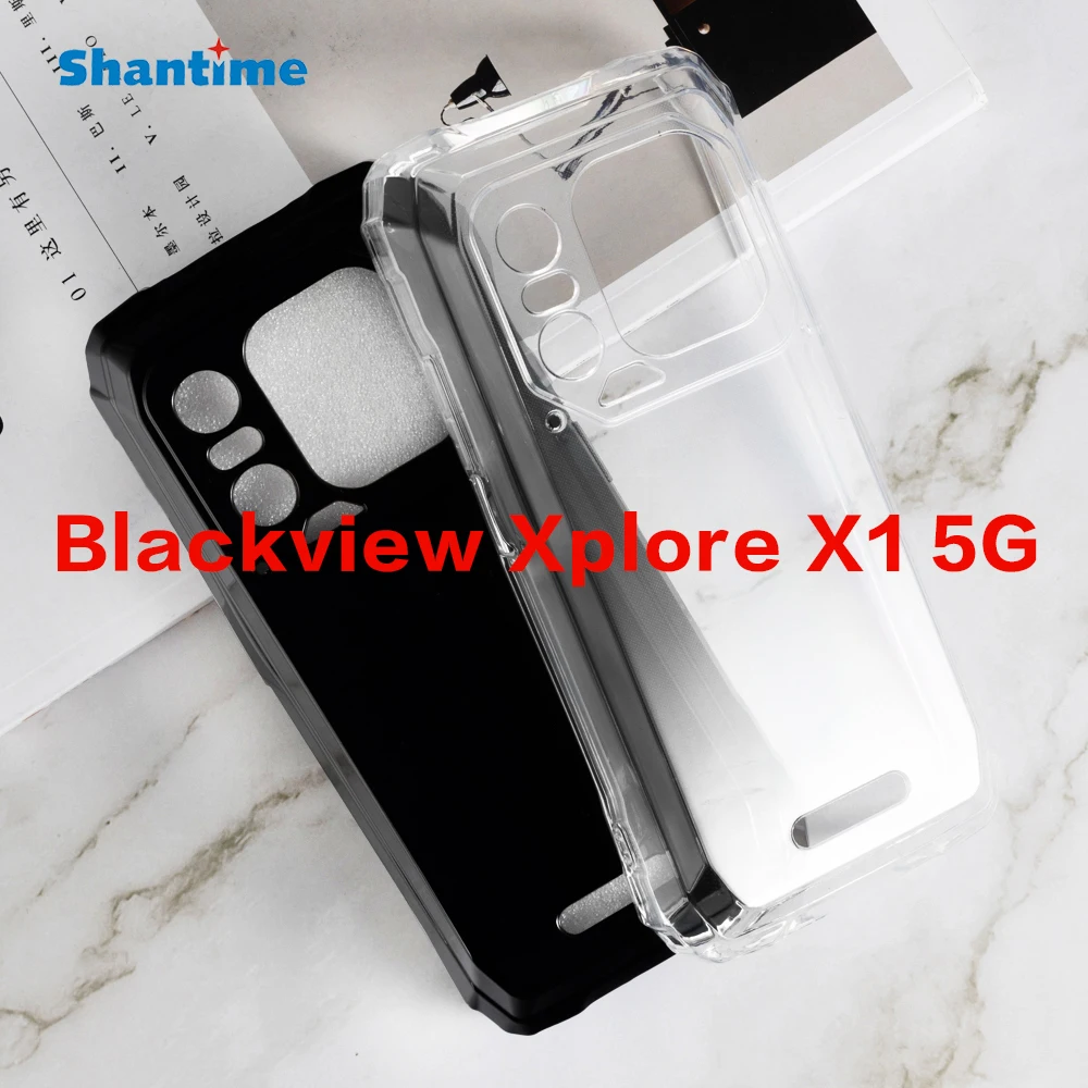 For Blackview Xplore X1 5G Gel Pudding Silicone Phone Protective Back Shell Soft TPU Case