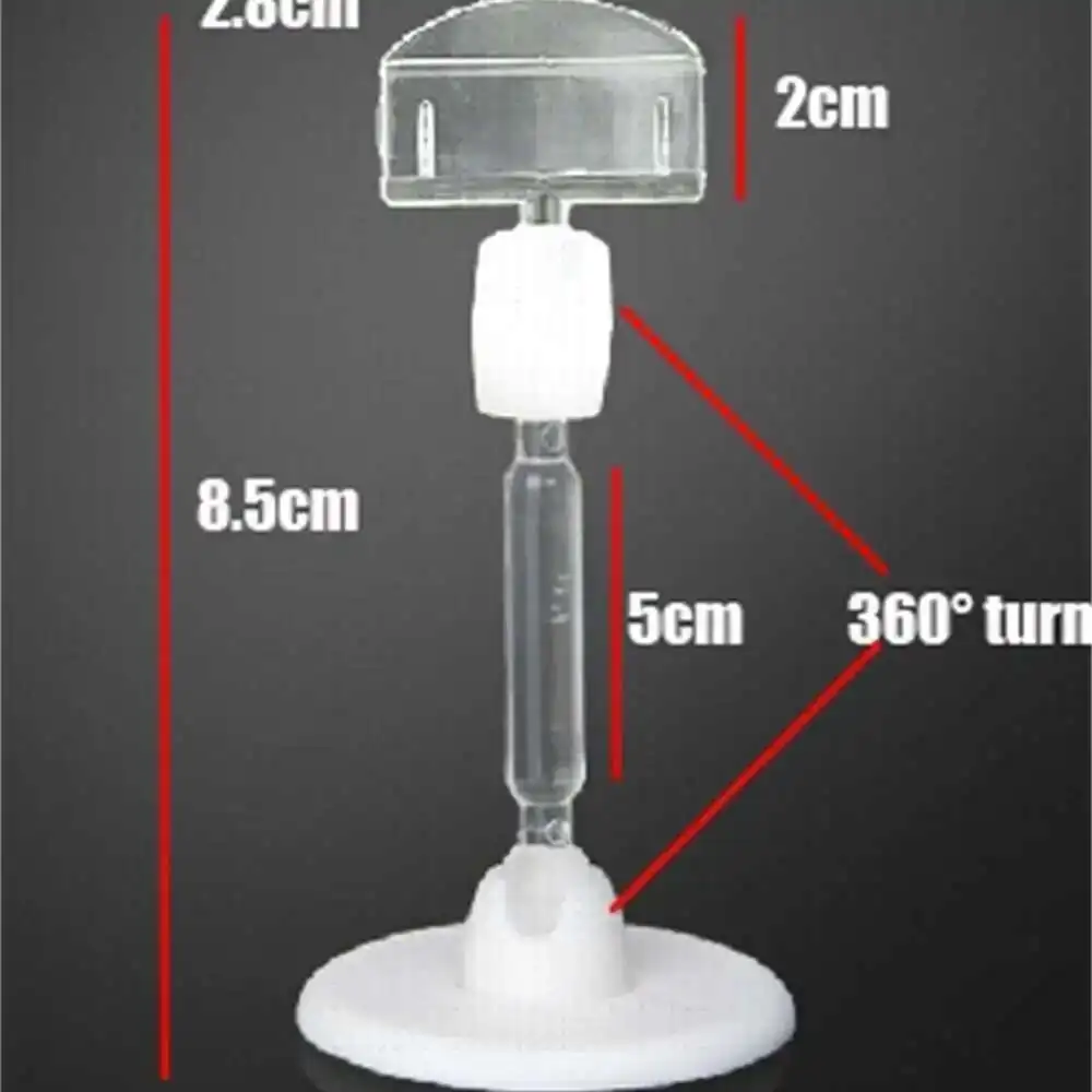 Pop Advertising Price Tag Display Office Name Card Note Memo Clip Sticky Base Wall Amount Sign Label Holder Clamp Desk Sign Rack