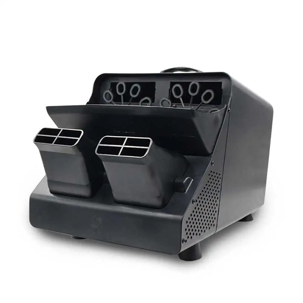 Nieuw aangekomen 500W podium Bubble Machine afstandsbediening voor disco dj pub bruiloft podiumeffect machine podium Bubble Machine