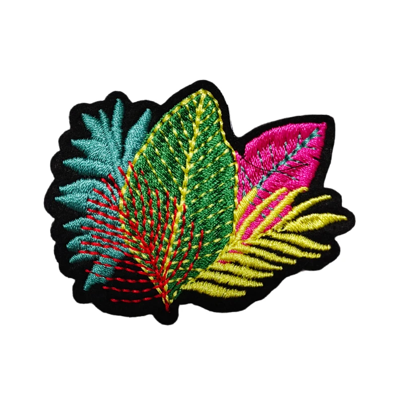 Customized products Embroidery Label Clothing Embroidery Stamp Cute Cartoon Animal Rabbit Cat Patch Patch Embroidery Fabric