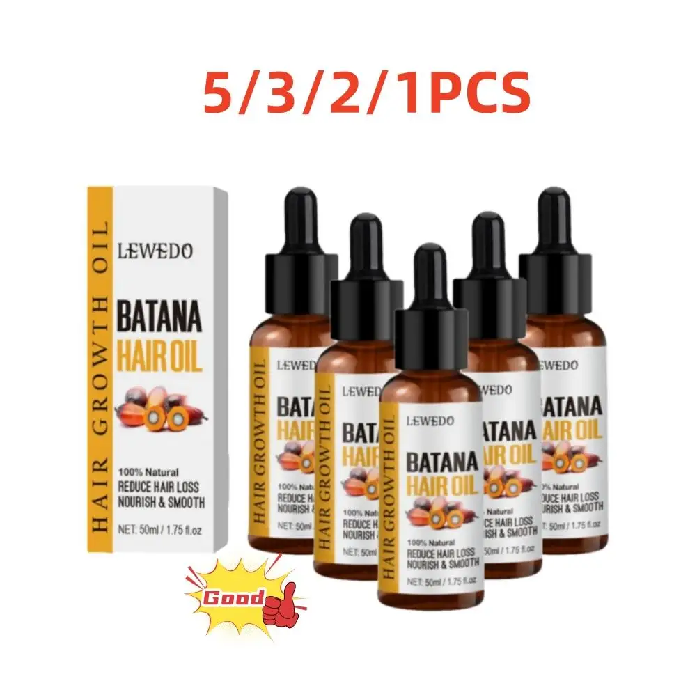 5/3/2/1PCS Natural Batana Oil Oil for Healthy Hair 100% Natural Promotes Hair Wellness for Men & Women Enhances Hair