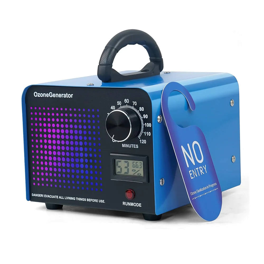 AC220-240V Ozongenerator 60000 mg/u Ozonmachines voor thuis en commercieel gebruik Autokeller Kantoren Rook- en huisdierkamer EU-stekker