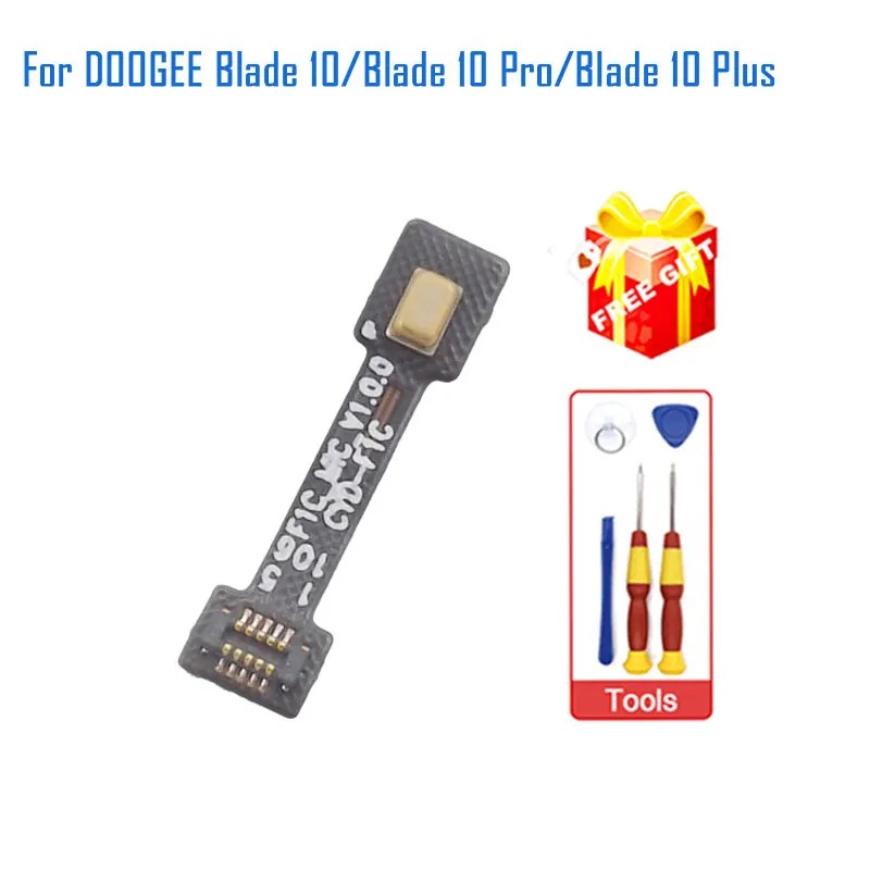 New Original DOOGEE Blade 10 Blade 10 Pro Mic Module Microphone Cable flex FPC For DOOGEE Blade 10 Ultra Smart Phone