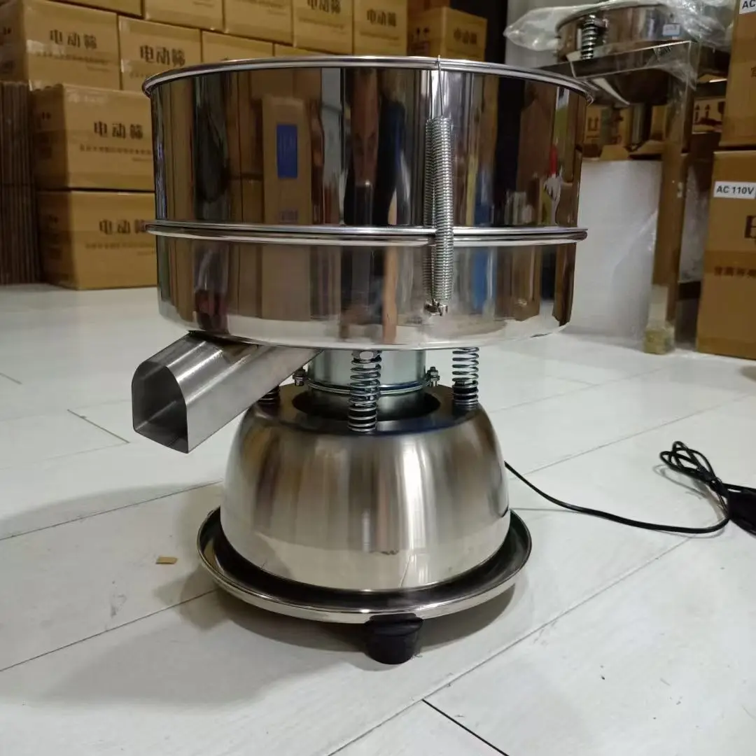 30cm Small Vibrating sieveing machine stainless steel electric Screening Sifting Machine Powder Sieve filtration separation