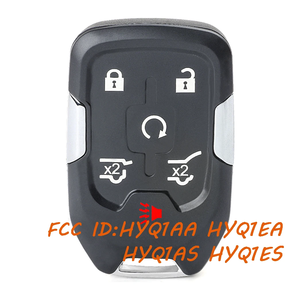 

HYQ1AA HYQ1EA HYQ1AS HYQ1ES для Chevrolet Suburban Tahoe для GMC YUKON 2015 16 2017 2018 2019 2020 2021 2022 2023 Дистанционный брелок