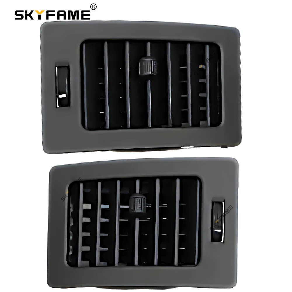 Car Centarl AC Vent Grille Air Outlet Panel Cover For Toyota Fortuner Vigo Hilux Driver & Passenger Sides Ventilation Refitting