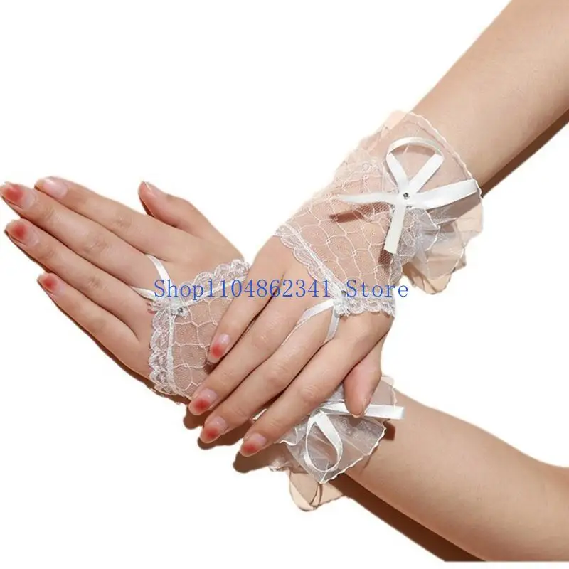 5asd Delicate Lace Gloves Adding Elegance To Any Outfit Fingerless Gloves