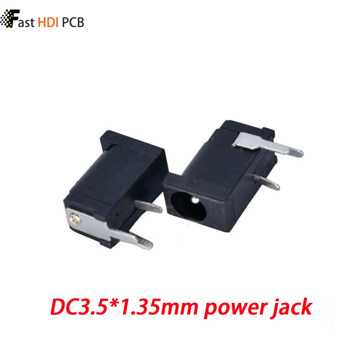 DC Power Jack 3.5x1.35mm Female Socket Solder Type Panel Mount for Charger Router CCTV Camera – DC Power Input Connector 3.5mm