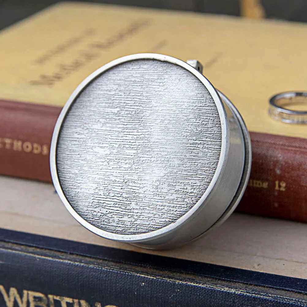 Vintage Mini Trinket Box Alloy Jewelry Holder Elegant Flower Pattern Organizer Storage Container for Necklace Bracelet Earrings