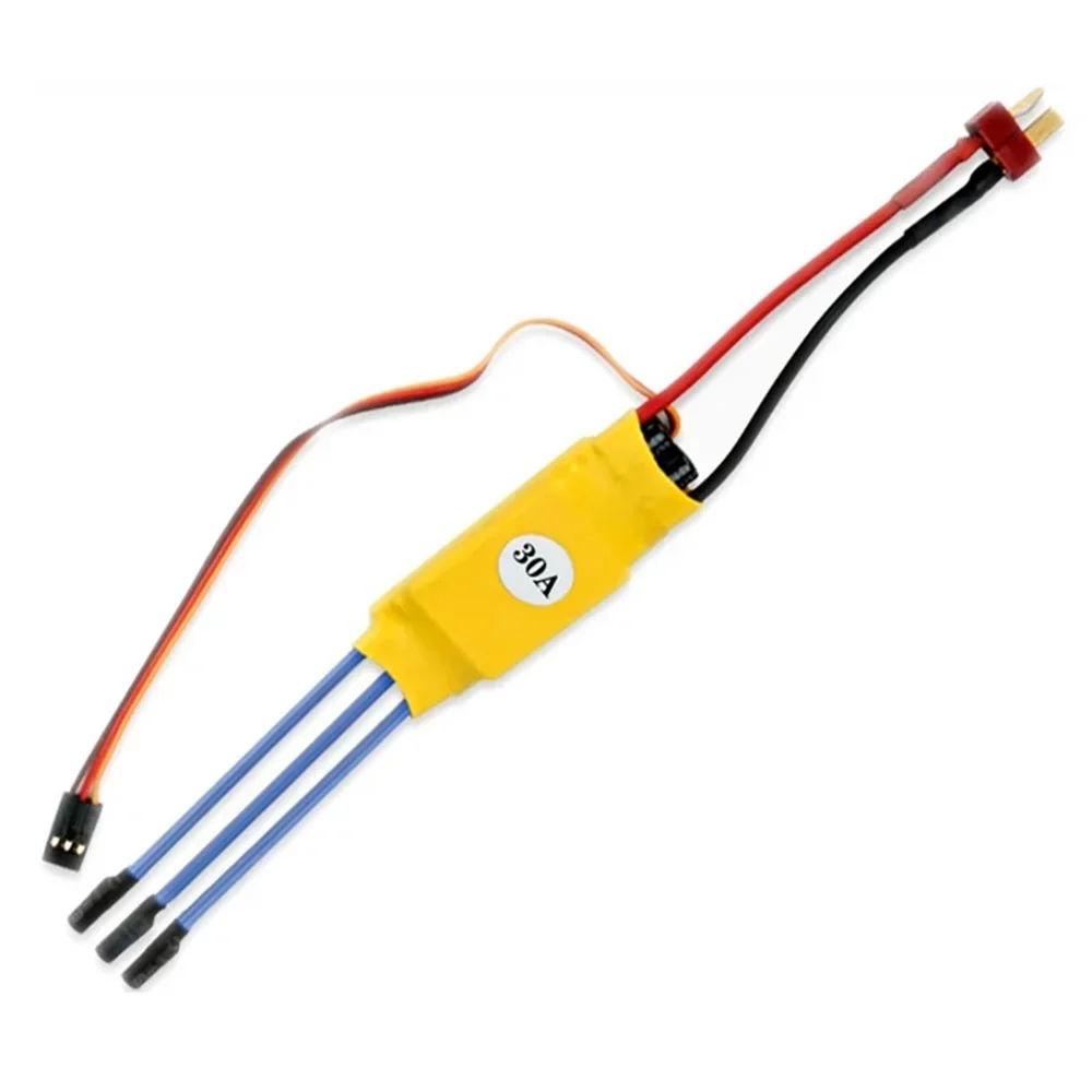 Controlador de velocidad del Motor sin escobillas HW30A 30A ESC XXD RC BEC ESC t-rex helicóptero barco para FPV F450 Mini Quadcopter Drone