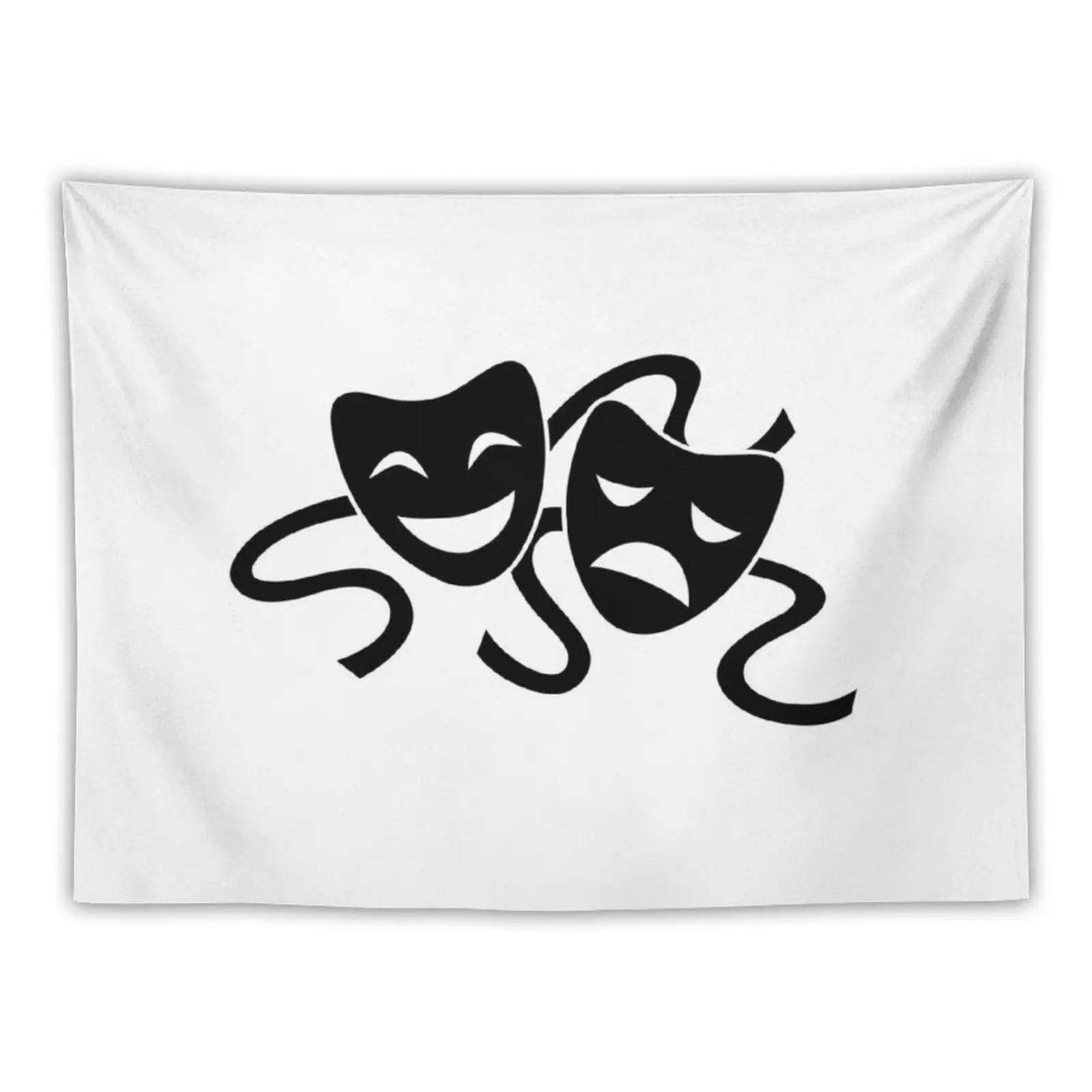 

Theater Masks Tapestry Decoration For Bedroom Home Decorators Aesthetic Decoration Cute Room Things Tapestry