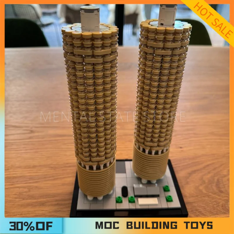 Bloques de construcción de ciudad MOC Marina personalizados, tecnología de ladrillos DIY, montaje creativo, juguetes educativos, regalos de vacaciones, 1560 Uds.