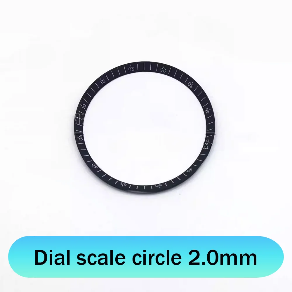 Watch Accessories Universal Dial Scale Circle Watch Surface Circle Literal Inner Shadow Circle Black 2.0mm