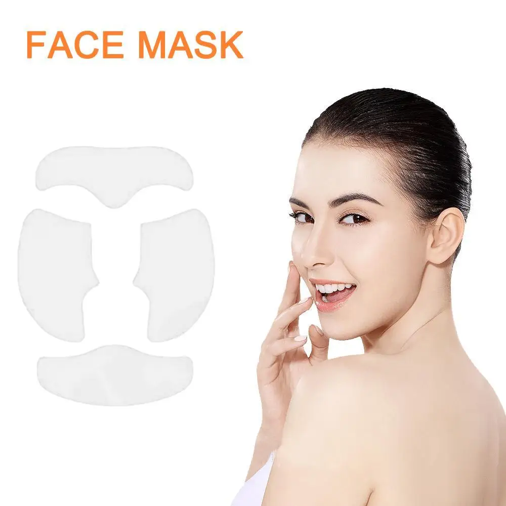 Mascarilla Facial Soluble en papel con película de colágeno, para la piel y las mejillas pegatina, parche para la frente, parches de líneas de sonrisa, eliminador de arrugas antienvejecimiento