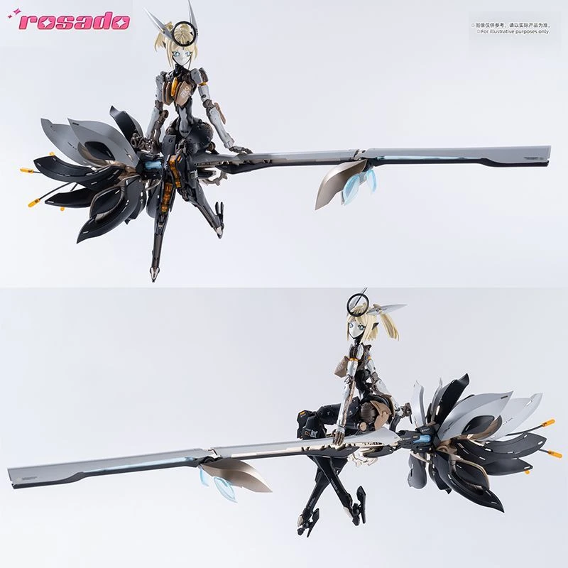 HEMOXIAN x EARNESTCORE CRAFT Rosado Plan Series Starflower-Lily Model do Składania Mecha Figurka Zabawka dla Chłopców Prezent Kolekcjonerski