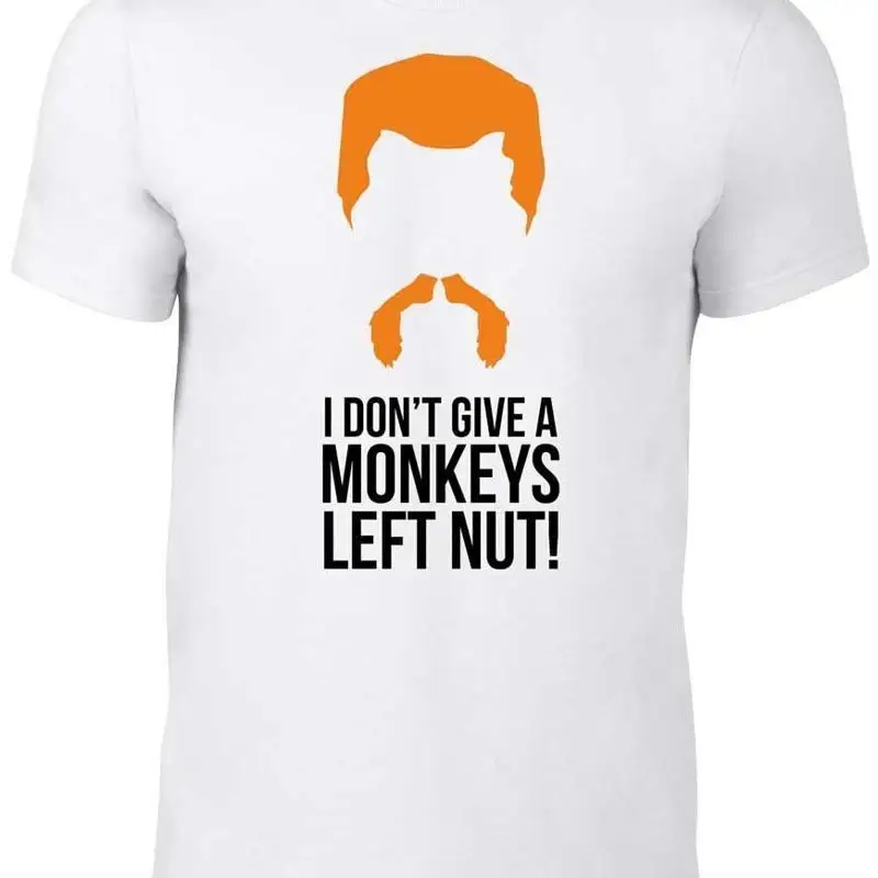 Camiseta para hombre Monkey's Left Nut - Regalo Dead Zombie Walking Blood Series Flesh