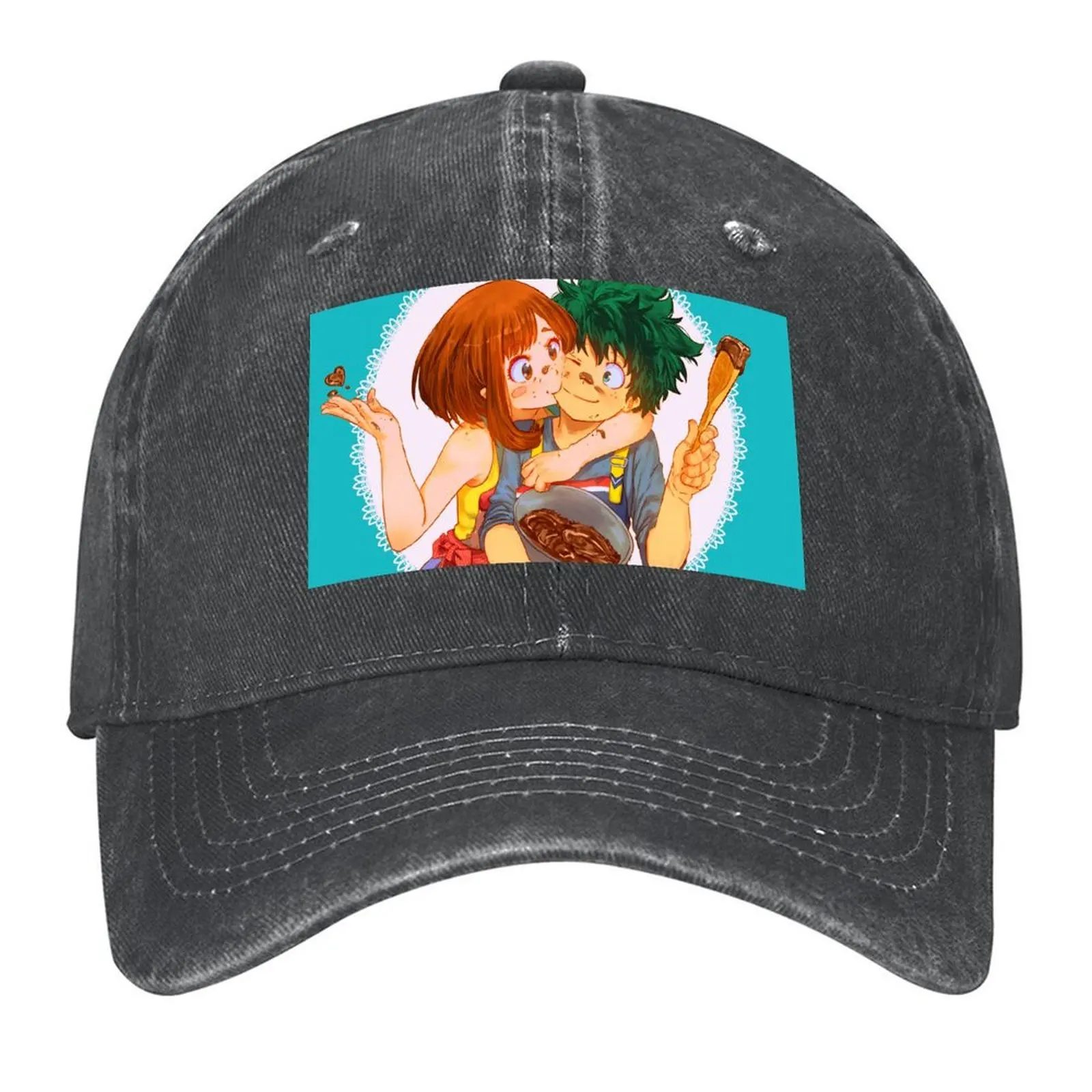 

Uraraka & Deku Love - MHA BNHA Class 1A Baseball Cap Hat Man For The Sun Kids Hat Luxury Cap New Hat Women's Hats 2025 Men's