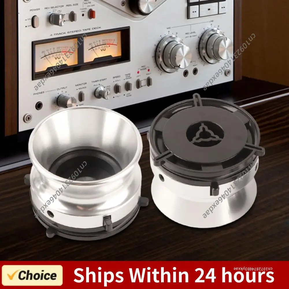 

1 Pair Polished Aluminum Alloy 10 Inch Opener Universal Loading Device Reel To Reel Tape Nab Hub Adapter Nab Reel Hub Adaptors