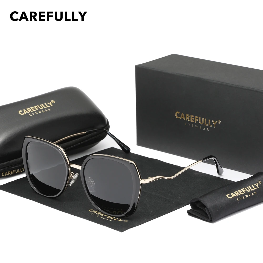 نظارات شمسية نسائية مستقطبة فاخرة بعناية بعدسات متدرجة نظارات شمسية ماركة lrest نظارات حماية العين