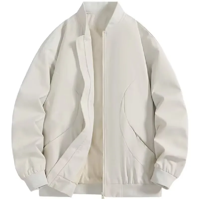 

Мужская американская рабочая одежда, куртка 2025 года, новая повседневная спортивная куртка с бейсбольным воротником, весенне-осенняя уличная куртка, мужская куртка