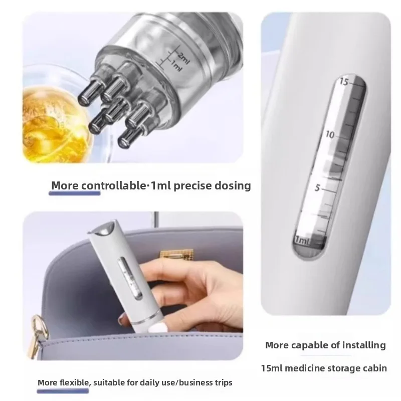 Hair Oil Applicator Scalp Massage Comb Liquid Guiding Mini Comb Essential Oil Dispenser Anti Hair Loss Scalp Care Comb view 6