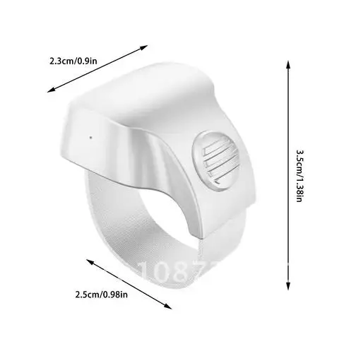 Smart E-book Page Turner Ring 30mAh Battery Android Bluetooth Remote Control Ring, Finger Wearable For E-book Page Turner