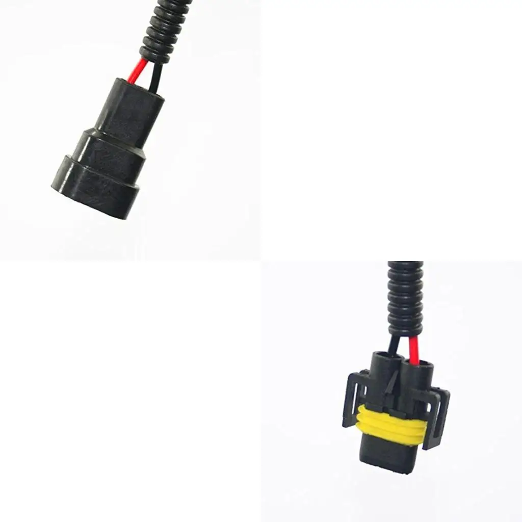  9006 to H11 H8 Plug Adapter Headlight Fog Light Conversion Wiring Harness Socket