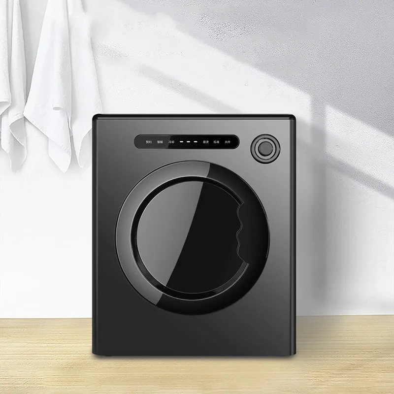 Портативная сушилка для одежды 4 кг, компактная сушилка для белья с фронтальной загрузкой и выхлопной трубой, 850 Вт, панель управления ABS MDM-GYJ01, сушилка для белья