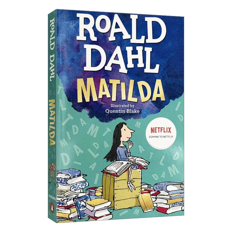 

Matilda Roald Dahl, Children's books aged 6 7 8 9 10 English books, Fairy tale Stories 9780142410370