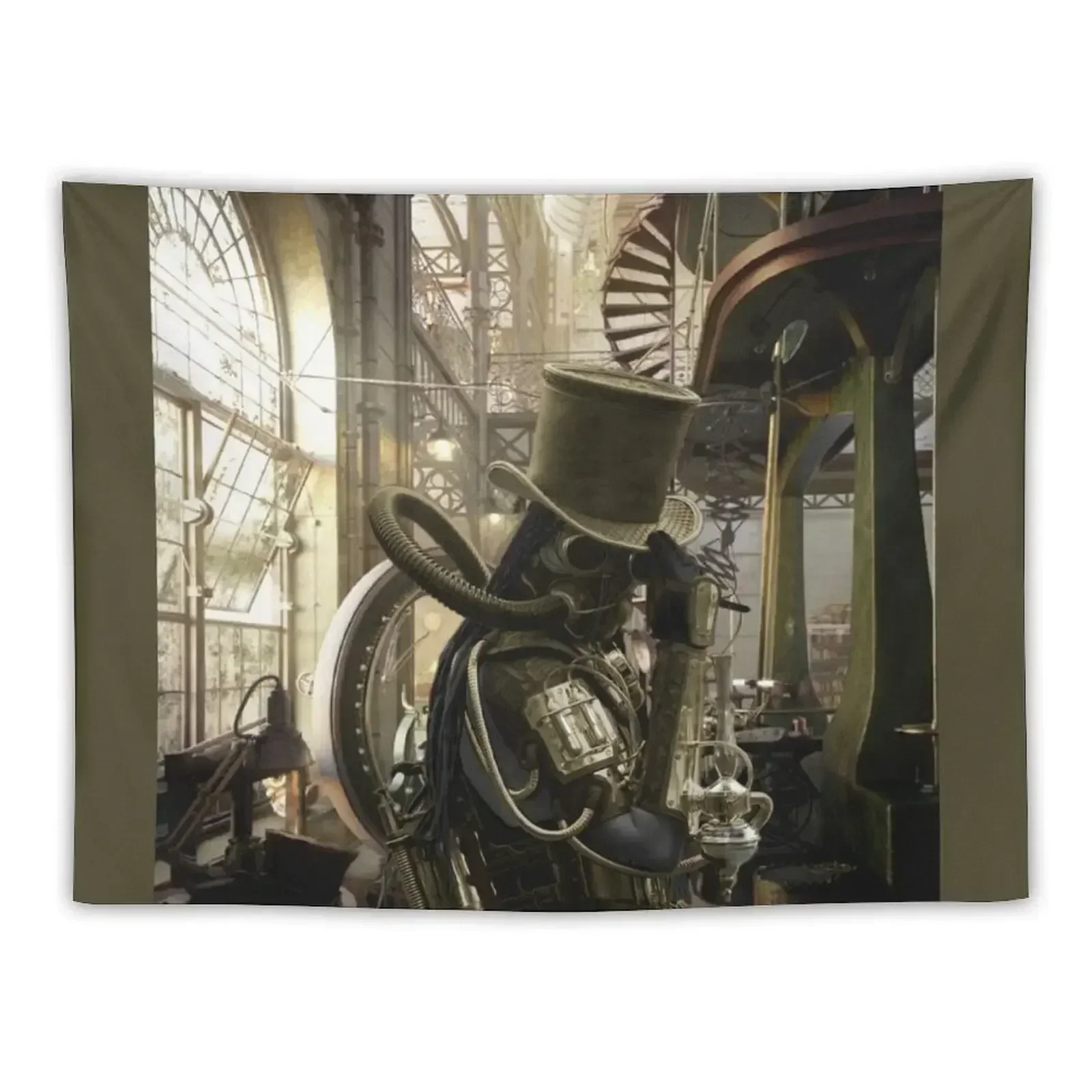 

My Secret Steampunk Laboratory Tapestry Wall Decorations Decor For Bedroom Tapestry