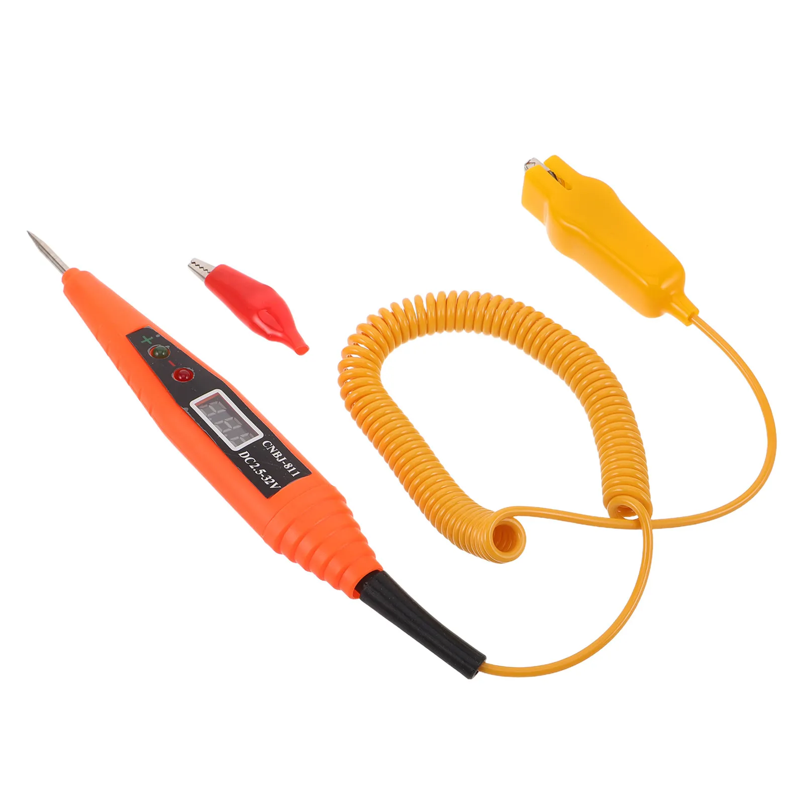 Multifunctional Car Circuit Tester Pen Digital Display Voltage Tester for Auto Electrical Systems Short Circuit Detection