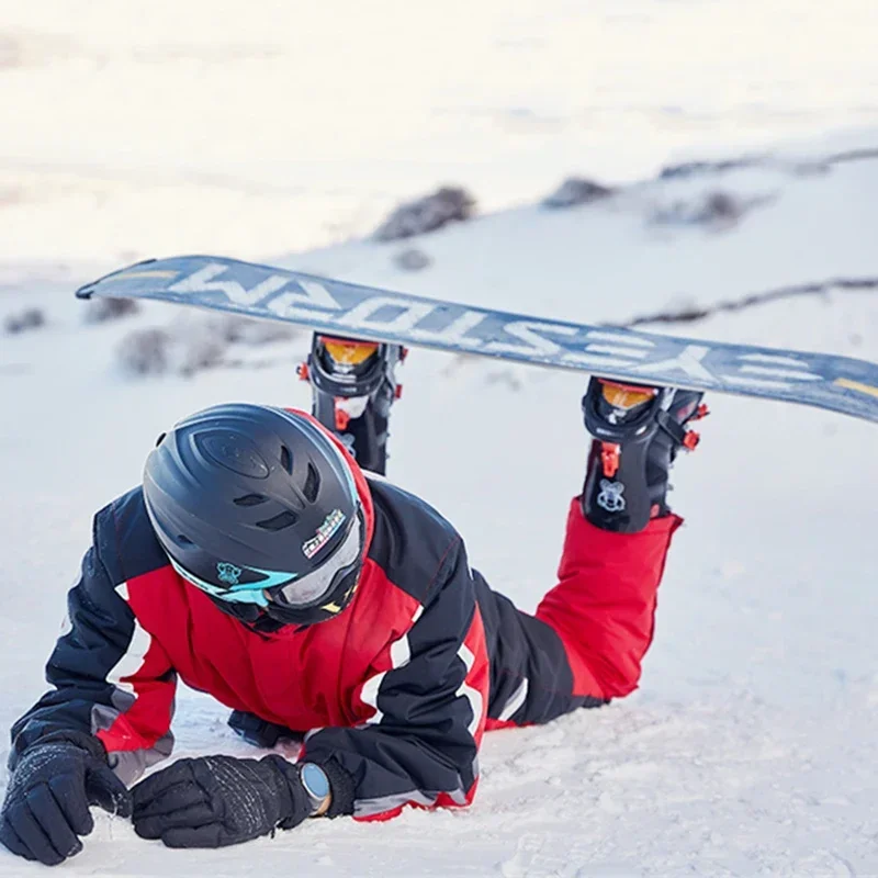 2025 zimowe nowe apartamenty narciarskie męski kombinezon snowboardowy ubrania z kapturem mężczyzna wodoodporny wiatroszczelny sportowy kombinezon na śnieg ciepłe kombinezony śnieżne