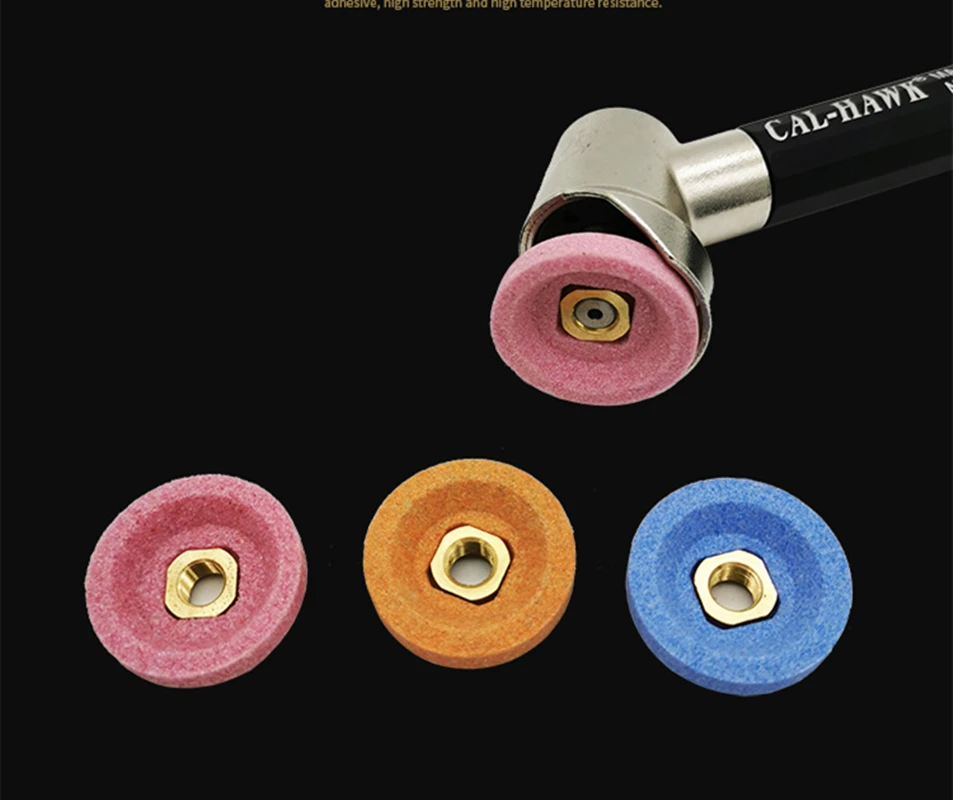 10pcs/lot 30mm bowl grinding stones for pneumatic grinder grinding #60 #80 #100 #150