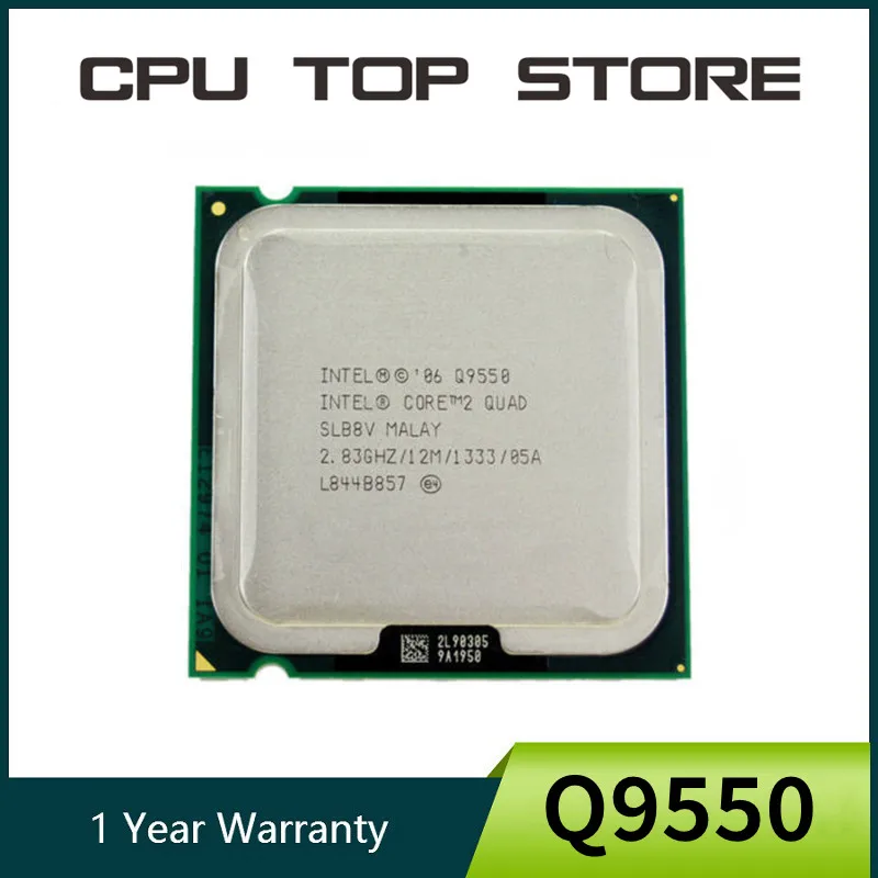 Intel Core 2 Quad Q9550 Processor SLAWQ SLB8V 2.83GHz LGA 775 cpu