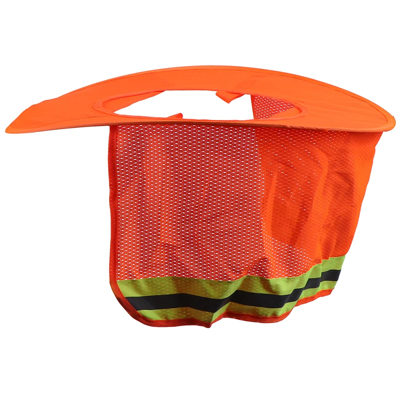 Summer Hard Hat Neck Shield Sun Shade Helmet Neck Shield Reflective Protection Prevent Sunburn For Construction Workers