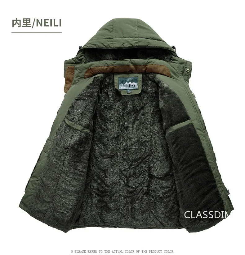 Piumini lunghi da uomo cappotti Casual con cappuccio parka caldi giacche invernali maschili di alta qualità cappotti lunghi all'aperto abbigliamento invernale 5X