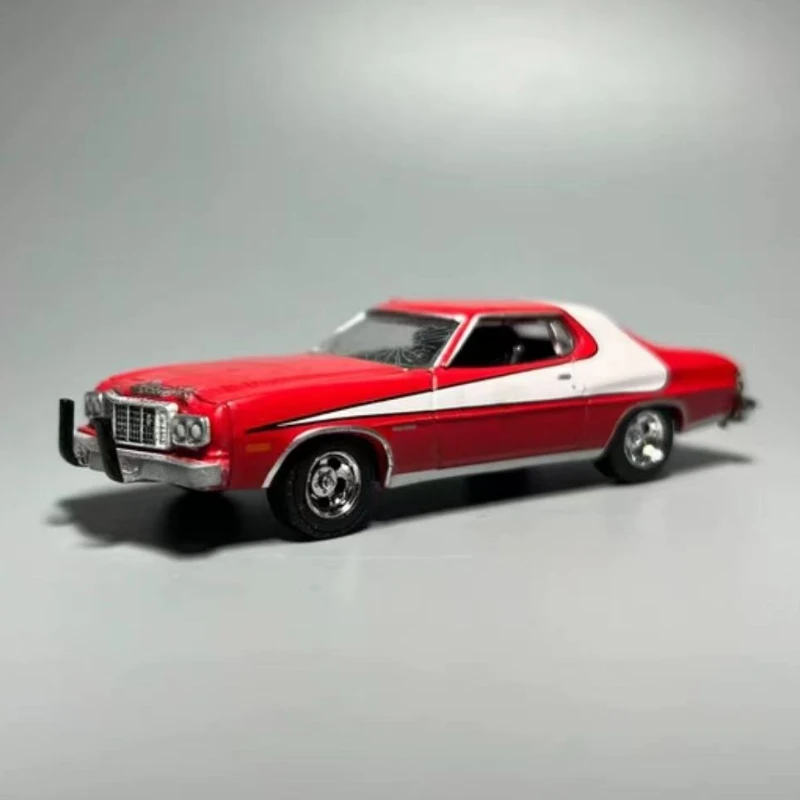 

greenlight 1:64 1976 Ford Gran Torino High Simulation Alloy Car Model Collectible Toy Gift Souvenir Display Ornament W1356