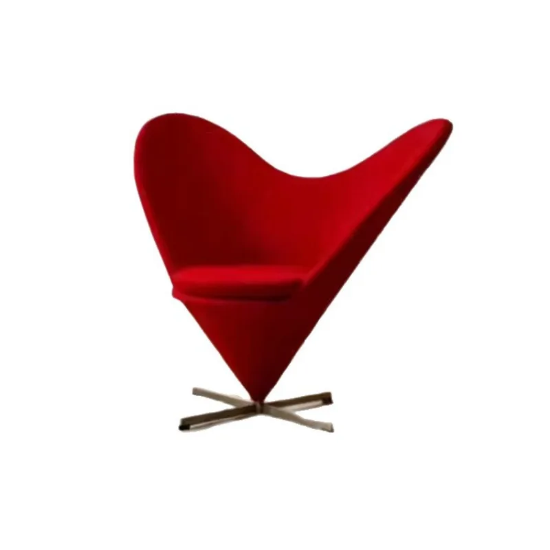 Love chair, single sofa, simple rotating fabric living room single sofa chair