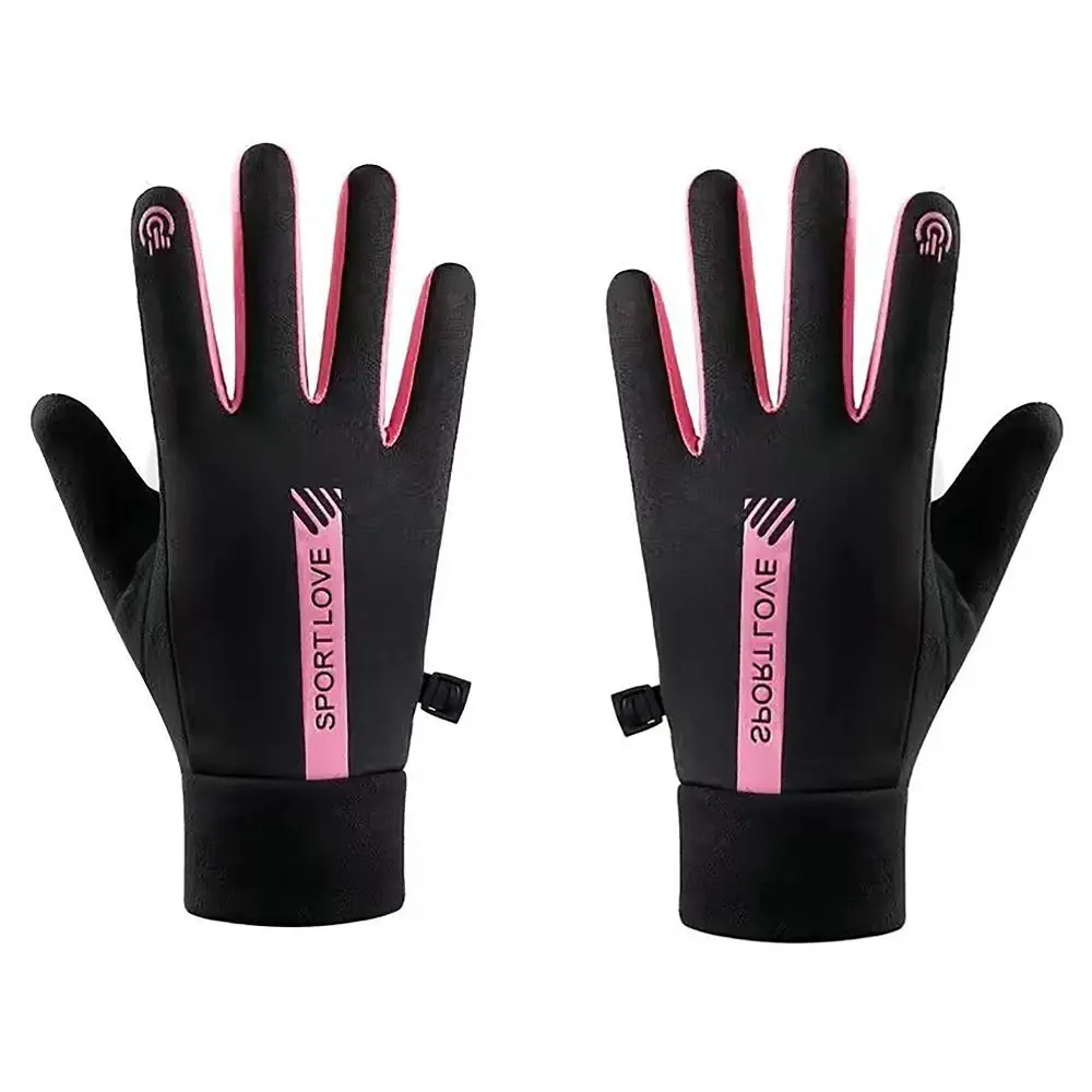Gants d'hiver en polaire thermique épaissir les gants de Ski coupe-vent hiver chaud résistance au froid gants et mitaines pour écran tactile